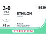 Ethilon Hechtdraad 1663H - 3-0 45 cm PS1-naald per 36ST