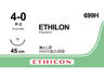 Ethilon Hechtdraad 699H 4-0-P3 nld FS-2 -45CM Zwart per 36st