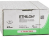 Ethilon hechtdraad 6-0 45cm zwart FS-3 naald 660H 36st.