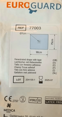 Euroguard 3-laags gatdoek