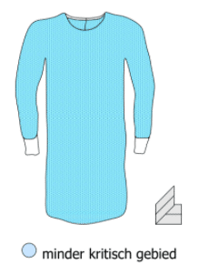 Euroguard operatiejas SMS Basic Pro XL-XL per 12 stuks