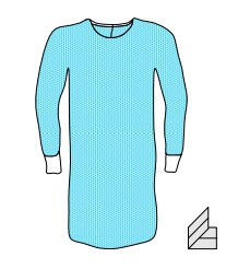 Euroguard SMS isolatiejas 35gr. EN13795 per 50st.