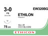 Ethilon hechtdraad EW320BG M2 3-0 FS naald 75cm per 12st