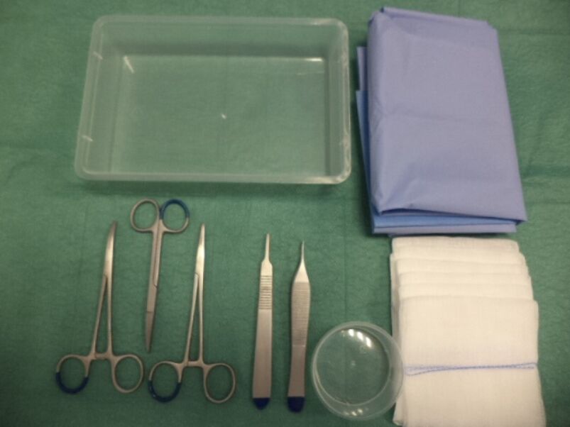 Excisie set LMPK130624 per 25st. 