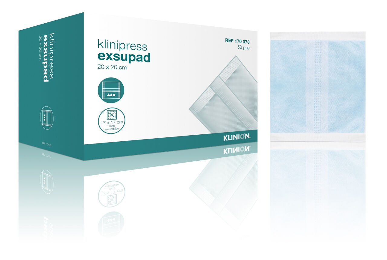 Exsupad absorberend wondkompres zwaar onsteriel