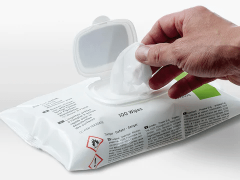 ecolab incidin oxywipe desinfectiedoekjes per 100st.