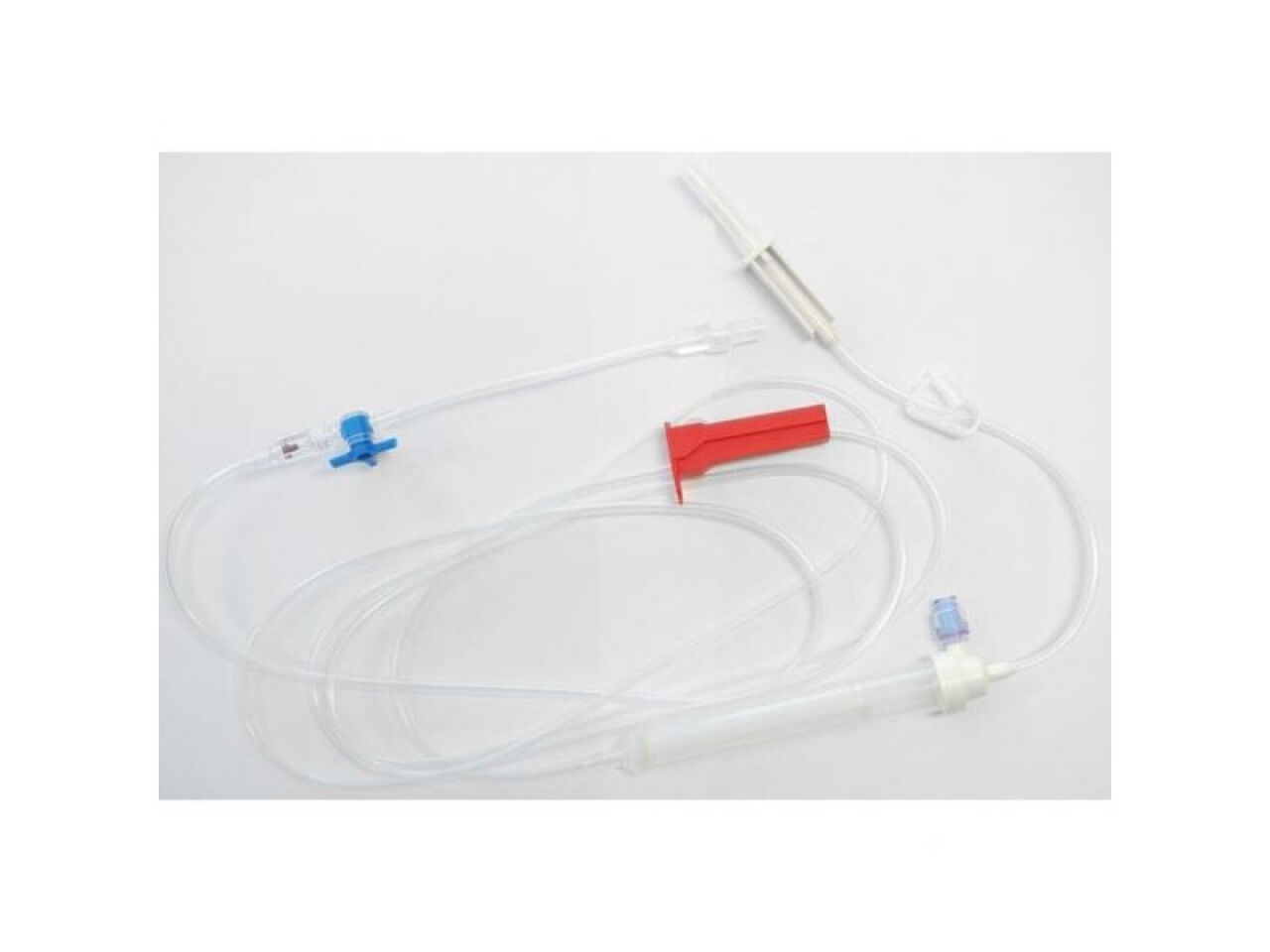 Codan transfusiesysteem onbelucht TIVA bijspuitpunt, R-lock 3 wegkraan, flowstop 275cm per 80st.