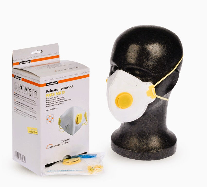 ZetMask FFP3 mondmasker met ventiel per 15ST