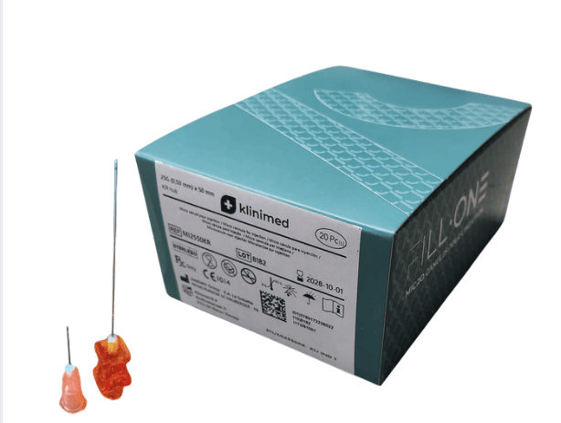 Dispoderm Evolution Ultra thin wall filler canules per 20ST