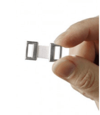 Fixatiewindsel vastmaken met verbandklemmen