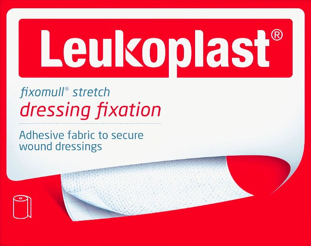 Leukoplast Fixomull rol stretch fixatiefolie 10mx10cm