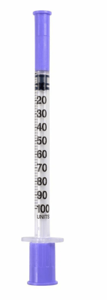 FMS Micro Spuit 0.3ml met 32Gx8mm naald per doos 100ST - afbeelding 1