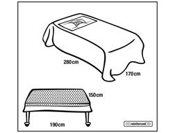 Foliodrape protect oogset per 7ST.
