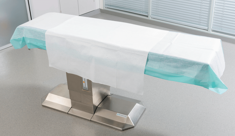 Foliodrape Patiëntenonderlegger voor operatietafel 220x110cm per 40st. - afbeelding 0