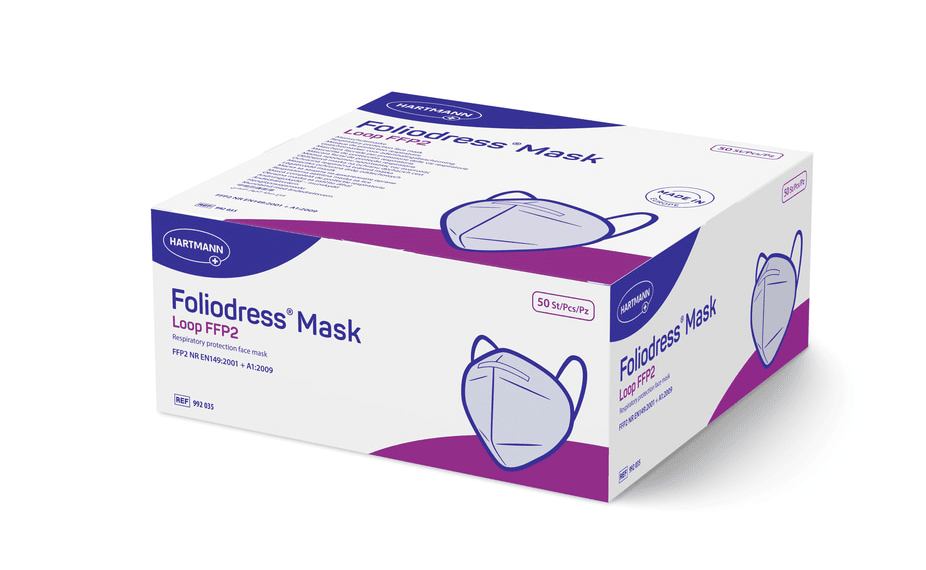 Foliodress Allmed FFP2 mondmasker ademhalingsmasker per 50ST. - afbeelding 0