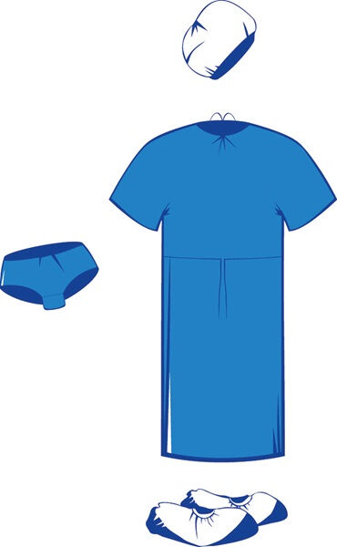 Foliodress patient kit plus per 50 sets - UIT ASSORTIMENT