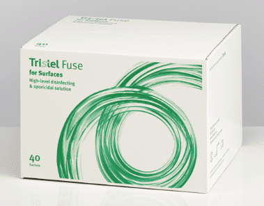 Tristel fuse for surfaces sporicide desinfectiemiddel per 40 zakjes