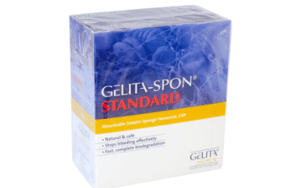 Gelitaspon haemostatische dentale sponsjes 1x1x1cm per 50st. 