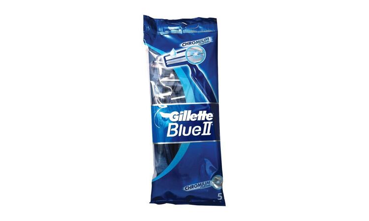 Gillette Blue 2 Scheermes per 5 stuks - afbeelding 0