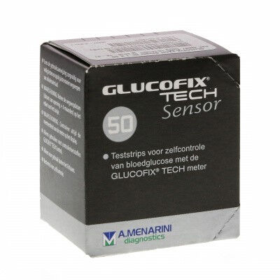 Glucofix Tech Sensor teststrips per 50st.