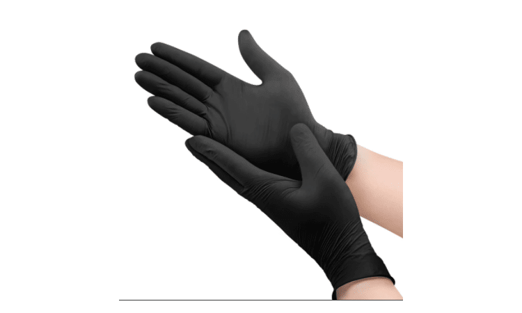 Voordelige nitril handschoenen zwart
