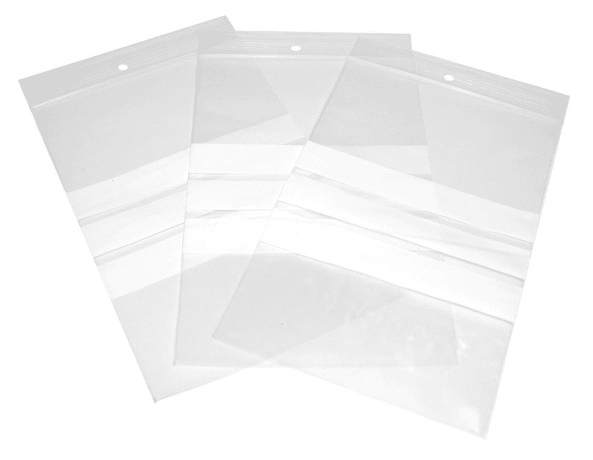 Gripseal zakjes met beschrijfbaar vlak 23x32cm A4 per 100st