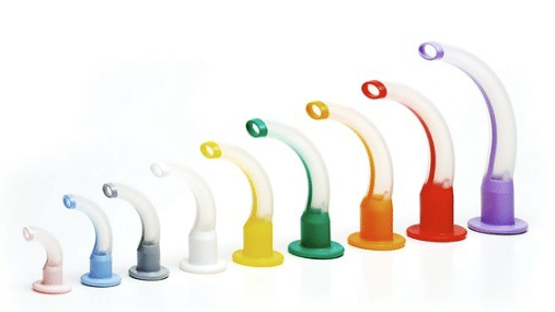 Guedel tube mayo canule intersurgical maat 4 rood per 90st.