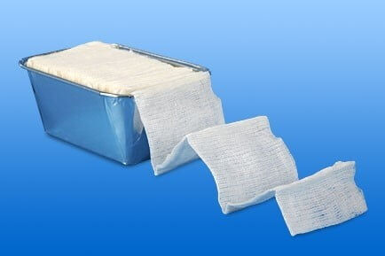 Noba gynaecologische tampons 5 m x 6 cm Set 4 zonder röntgendraad