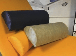 Habru comfortabel half rond kussen voor behandelstoel of onderzoekbank - afbeelding 0