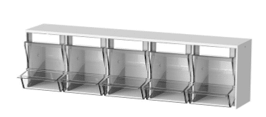 Haeberle picbox injectiespuiten- en naalden dispenser