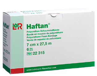 Lohmann Rauscher Haftan pretape schuimwindsel polsterzwachtel 10cm x 27.5m per 6st.