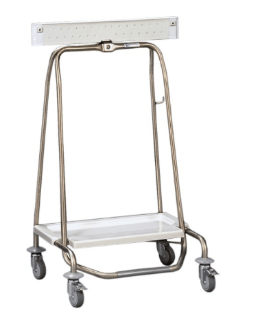 Hammerlit clappy afvalverzamelwagen 70L met klapring