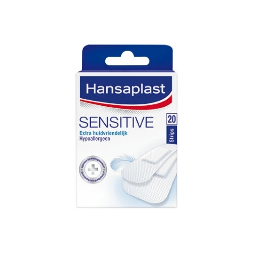 Hansaplast wondpleister Sensitive strip 19 x 72 MM per 20ST - afbeelding 0