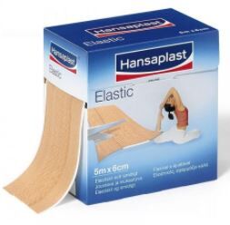 Leukoplast elastic pleister op rol 5mx8cm per stuk - afbeelding 0