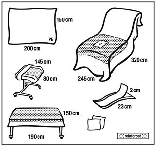 Foliodrape sets orthopedie & traumat. protect plus hand-voet per 6st.