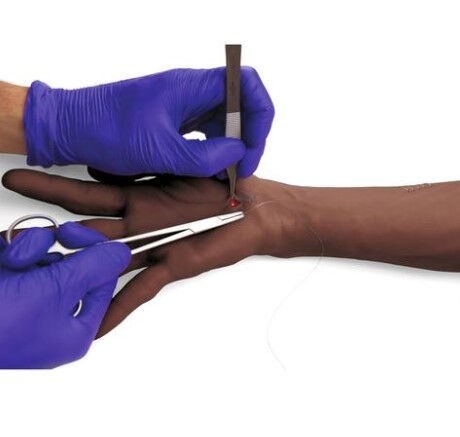 Hechtarm oefenarm donker