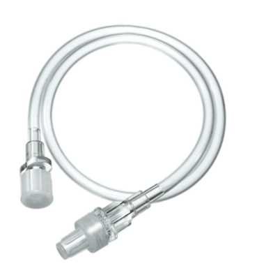 Bbraun Heidelberger verlengslang 30cm 3mm binnendiameter 4.1 buitendiameter per 100st.