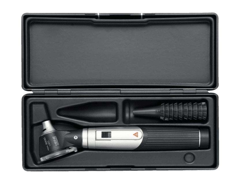 HEINE Mini 3000 LED 2,5V Otoscoop met Handvat en Tips - afbeelding 3