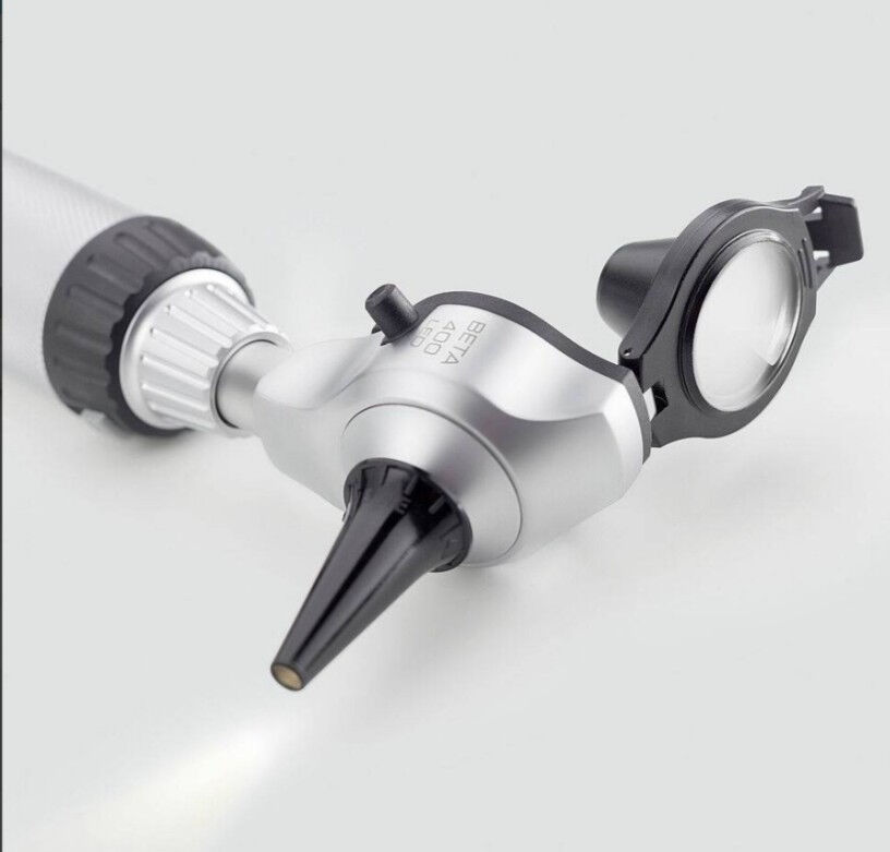 HEINE Beta 400 LED Otoscoop en Ophthalmoscoop set met 4 NT-laders