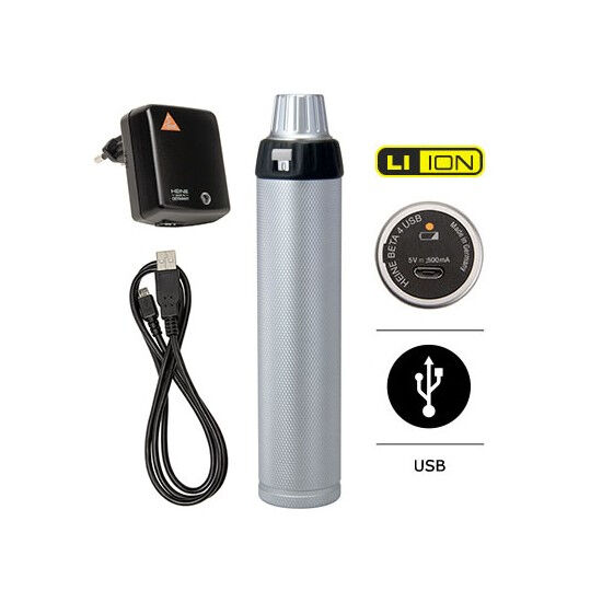 Heine Beta 4 inclusief USB oplader