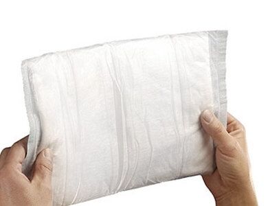 Hekasorb absorberend verband 10x10cm steriel per 50st.