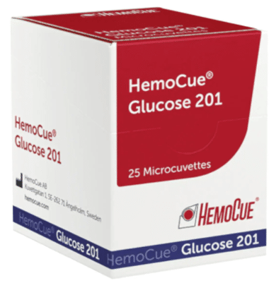 Hemocue gekoelde glucose cuvetten
