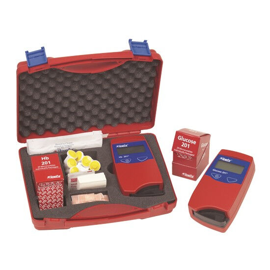 HemoCue koffer 201HB Glucosemeter