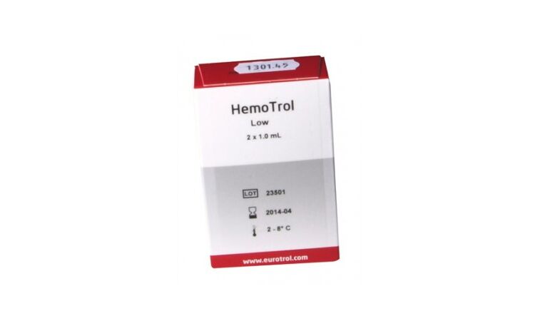 HemoTrol controlevloeistof Low per 2st. - afbeelding 0