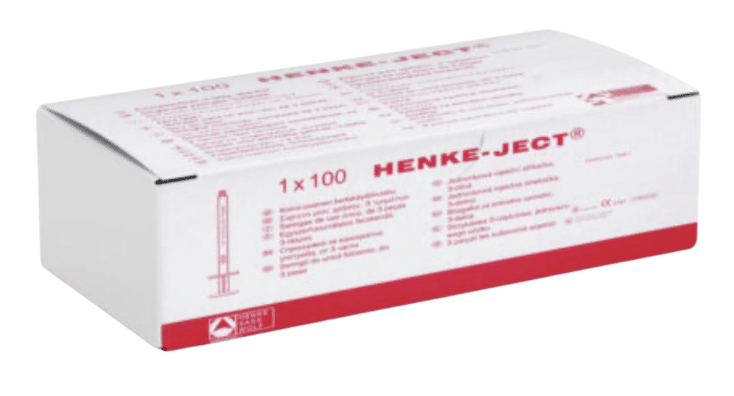 1ml luerlock low dead space injectiespuiten