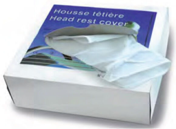 Hoofdsteunzakken 25x33cm wit per 250 stuks