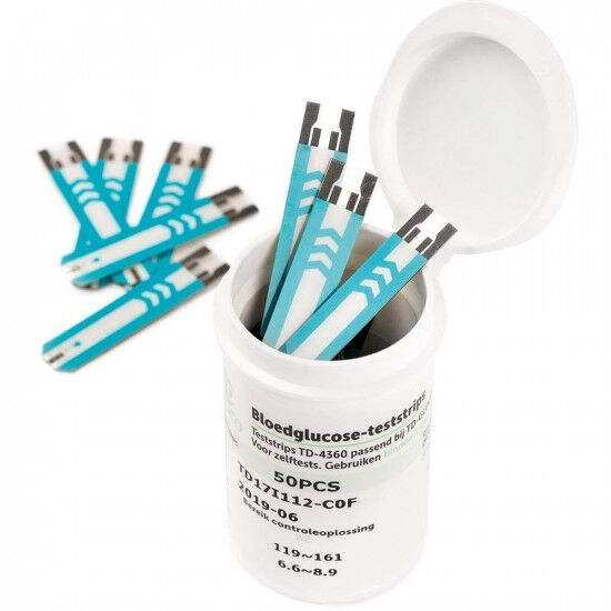 HT One bloedglucose teststrips per 50 stuks