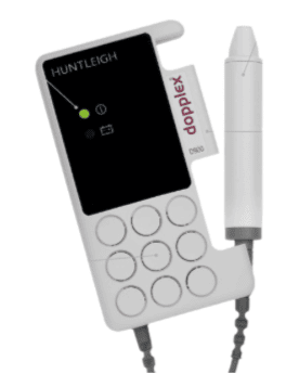 Huntleigh doppler d900 met probe.
