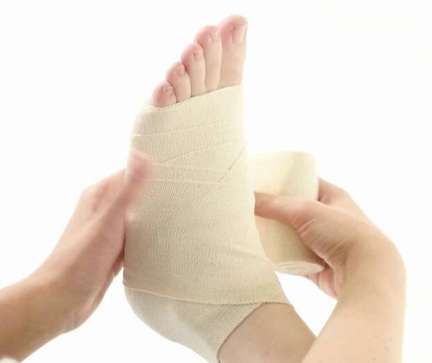 HEKA ideaal steunzwachtel bij verstuikingen