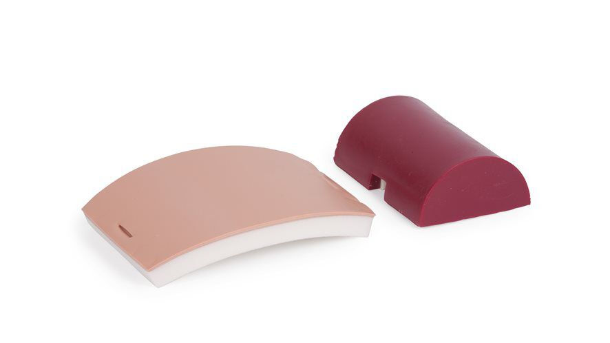 Injectietrainer onderdelen blok en spons